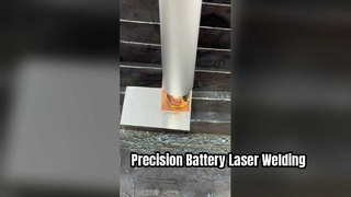 Precision Swing Arm Laser Welder for Battery Packs