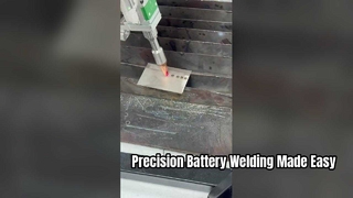 Cantilever Laser Welder for Lithium Battery Pack Assembly